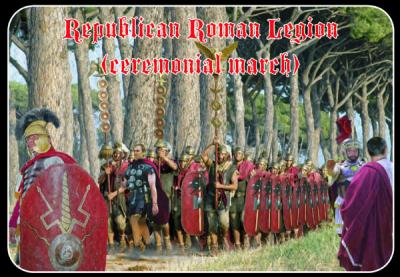 M102 - Republican Roman Legion (Ceremonial March)  1/72