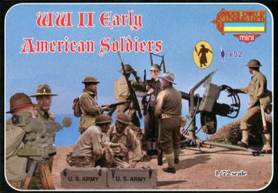 M105 - World War II Early American Soldiers 1/72