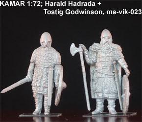 MA-VIK-023 Harald Hadrada mit Tostig Godwinson, 1:72