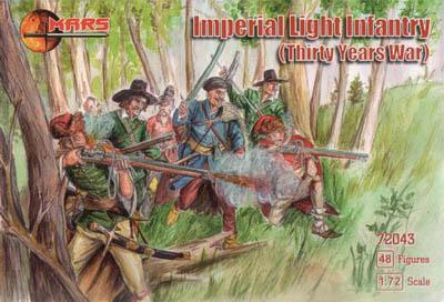 72043 - Thirty Years War Imperial Light Infantry 1/72