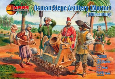 72098 - Osman Siege Artillery (Mortar) XVII century 1/72