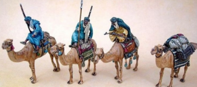 NIK-ARB 013 Arab Camel Riders 1/72