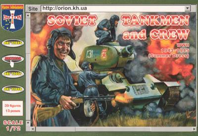 72036 - Soviet Tankmen and Crew (Summer Dress) 1/72