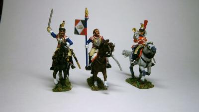 JS72/0534 - Cuirassiers français Commandement 1/72