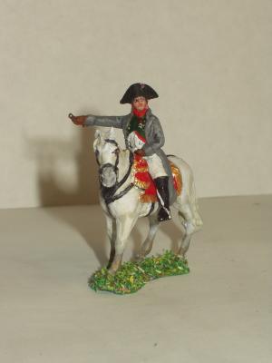 JS72/0162 - Napoléon à cheval 1/72