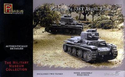 7620 - Pz.Kpfw. 38(t) Light Tank 1/72