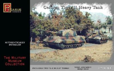 7627 - German Tiger II Heavy Tank 1/72