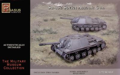 7668 - Russian SU-152 Soviet Assault Gun 1/72