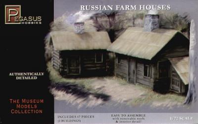 7702 - Russian Farm Houses 1/72