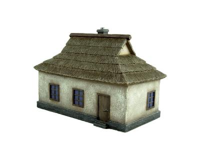 7801 - Ukrainian House 1 (pre-built) 1/72