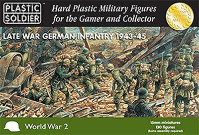 WW2015002 - German Infantry (WWII) Late War 1943-45 15mm