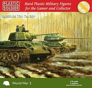 WW2V20001 - Russian T-34/76/85 1/72