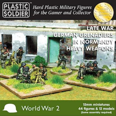 WW2015012 - German Grenadiers Heavy Weapons Normandy 1944 15mm