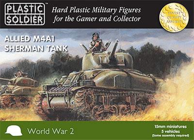 WW2V15004 - M4A1 Sherman 15mm