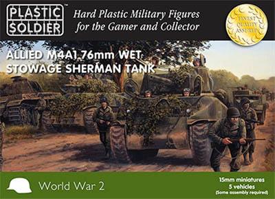 WW2V15008 - M4A1 Sherman 76mm Wet Storage 15mm