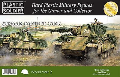 WW2V15012 - German Pz.Kpfw.V Panther Tank 15mm