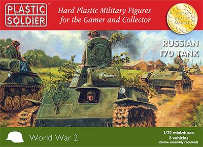 WW2V20009 - Russian T-70 Tank 1/72