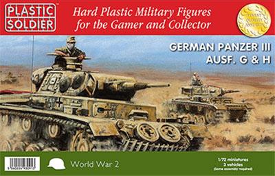 WW2V20010 - PzKpfw.IIIG & H 1/72