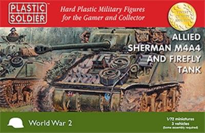 WW2V20015 - Sherman Firefly and M4A4 1/72