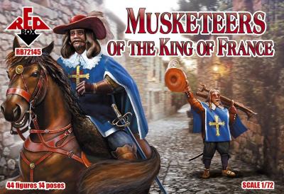 72145 - Musketeers of the King Of France 1/72