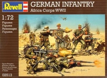 Revell 2513 afrika korps allemand de la 2eme gm