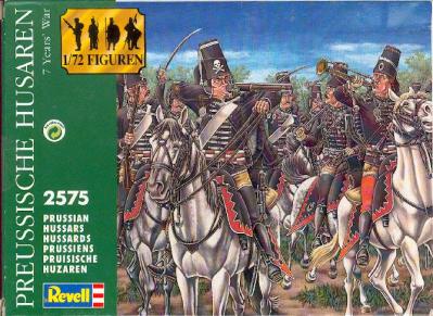 2575 PRUSSIAN HUSSARS REVELL 1/72