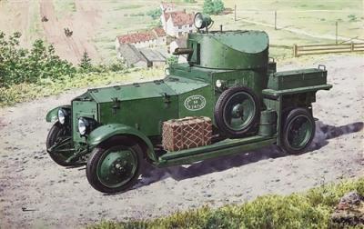 731 - Rolls Royce Armoured Car (1920 Mk.II Pattern) 1/72