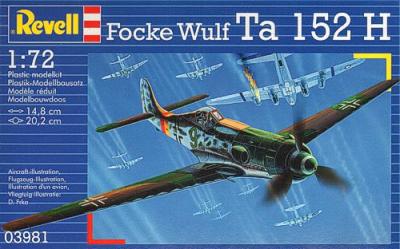 3981 - Focke-Wulf Ta 152H 1/72