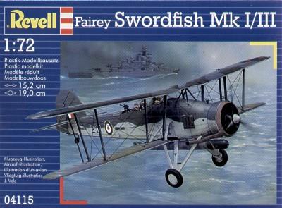 4115 - Fairey Swordfish Mk.I / Mk.III 1/72