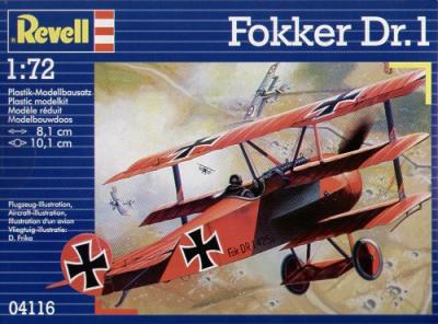 4116 - Fokker Dr.I Triplane 1/72