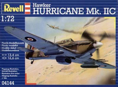 4144 - Hawker Hurricane Mk.IIC 'North African Theatre' version 1/72