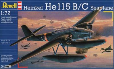 4276 - Heinkel He 115 Seaplane 1/72