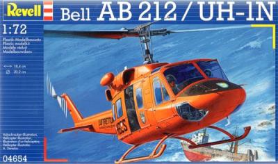 4654 - Bell-Augusta AB 212 Helicopter 1/72