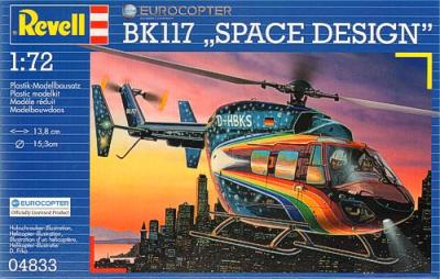 4833 - Eurocopter BK117 Space Design 1/72
