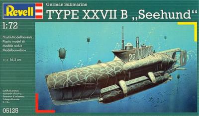 5125 - Type XXVIIB U-Boat 'Seehund' 1/72