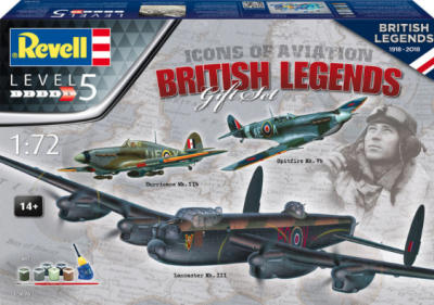 5696 - Icons of Aviation British Legends gift set 1/72