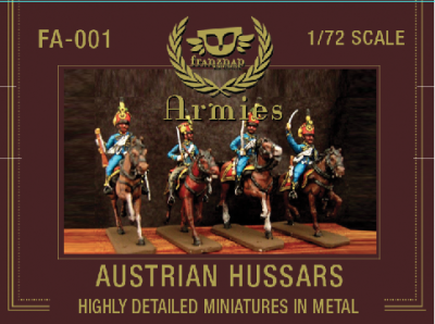 FA-001 - Austrian Hussars Troopers 1/72