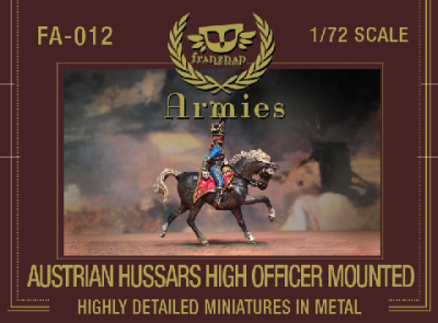 FA-012 - Austrian Hussars High Officer 1/72