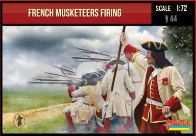 234 - French Musketeers Firing 1/72