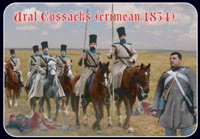 064 - Crimean War Ural Cossacks 1/72