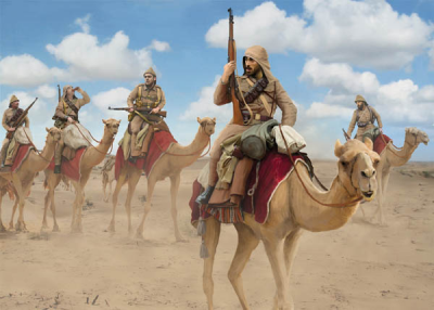 167 - Turkish Camel Corps 1/72