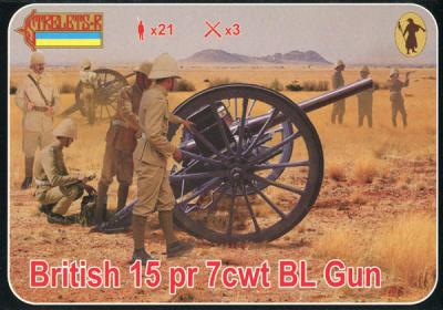 177 - British 15pr 7cwt BL Gun (Anglo-Boer War) 1/72