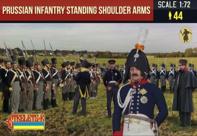 180 - Prussian Infantry Standing Shoulder Arms 1/72