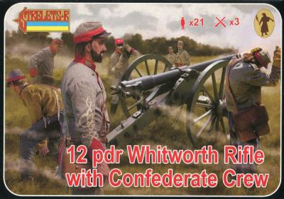 183 WHITWORTH RIFLE WITH CONF CREW 1/72