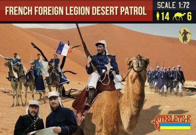 192 - French Foreign Legion Desert Patrol 1/72