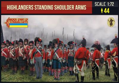 199 - Highlanders Standing Shoulder Arms 1/72