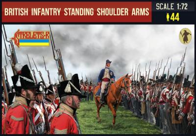 202 - British Infantry Standing Shoulder Arms 1/72