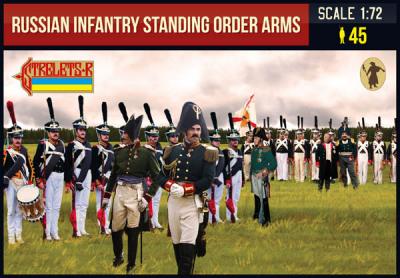 217 - Russian Infantry Standing Order Arms 1/72