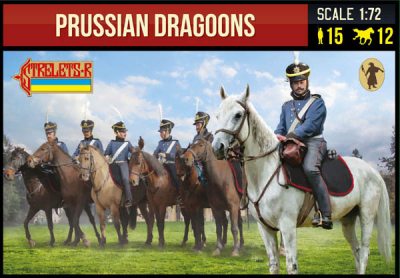 229 - Prussian Dragoons Napoleonic 1/72