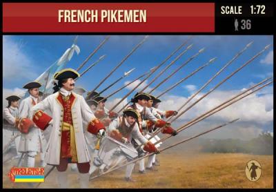 237 - French Pikemen Spanish Succession War 1/72